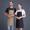 peacock-blue women apron work apron waiter apron