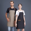 peacock-blue women apron work apron waiter apron