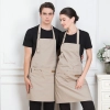 upgraded coffee shop clerk apron baker waiter apron long apron