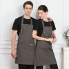 upgraded coffee shop clerk apron baker waiter apron long apron Color Color 5