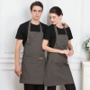 upgraded coffee shop clerk apron baker waiter apron long apron