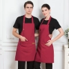 upgraded coffee shop clerk apron baker waiter apron long apron