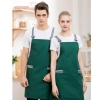 stripes strap high quality halter apron housekeeping apron waiter apron