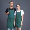 solid color cheap apron waiter apron housekeeping work apron