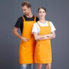 solid color cheap apron waiter apron housekeeping work apron