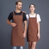 solid color cheap apron waiter apron housekeeping work apron