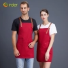 apron for waiter waitress,we can add customer's brand logo