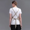 fashion khaki adjustable halter apron long apron