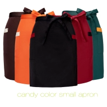 cany color small aprons waiter aprons housekeeping apron