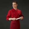 unisex design restaurant food kitchen chef uniform blouse jacket