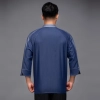 casual loose denim jacket for chef uniform coat
