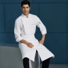 2022 Euopre style easy care fabric handsome chef working uniform jacket