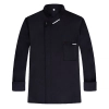 autumn winter design bakery staff jacket uniform Color Black