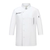 fashion long sleeve cafe restaurant chef coat uniform