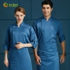 wholesale new chef jacket for restaurant staff cooking school uniform