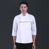 2022 buffet restaurant work uniform chef baker uniform jacket