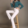 fashion office style cotton women pant work wear Color White