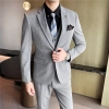 ultra fashion young men suits casual business suits triple