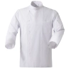 2022 fashion overlap closure upgraded chef coat chef jacket Color White