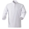 2025 fashion overlap closure upgraded chef coat chef jacket Color White