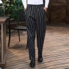 high quality stripes chef trousers chef pant Color Color 1