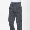 high quality stripes chef trousers chef pant Color Color 4