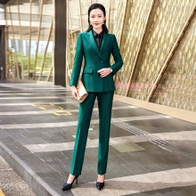 Europe style two button office work women suit pant sut blazer pant