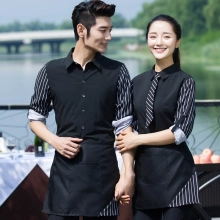 professional conjoint hotel restaurant waiter waitress shirt staff uniform