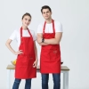 2025 high quality water proof halter waiter apron home aporn Color Red