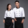 high quanlity low price chef jacket work uniform hotpot restaurant Color Color 2