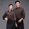 high quanlity low price chef jacket work uniform hotpot restaurant Color Color 4