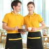 summer thin milk tea cold drink store dessert shop waiter waitress  tshirt logo print embroidery