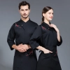 plum bossom chef jacket restaurant chef work wear blouse Color Color 1