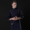 2025 fashion upgrade chef master uniform working jacket  Color Black