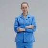 high quality community hospital 999 care center long sleeve scrubs two piece set