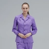 high quality community hospital emergency care center long sleeve scrubs two piece set