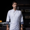 bread store staff uniform chef jacket Color White