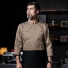 upgrade refeer collar chef jacket double breasted chef coat