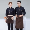 2025 embroidery bread house baker work uniform jacket Color Black