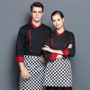 buy chef jacket best quality chef uniform Color Black