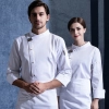 American hot sale chef uniform supplier discount chef jacket Color White