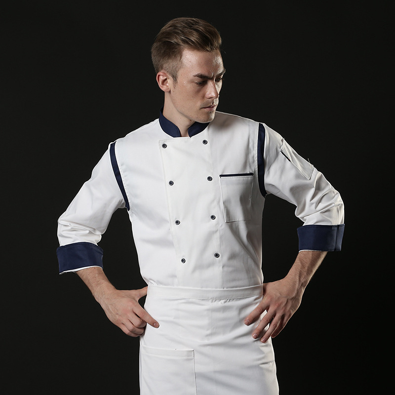 Europe style high quality chef jacket restaurant chef uniform