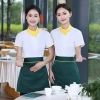 Asian style restaurant women waitress working wear shirt uniform Color Color 1