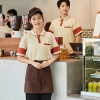 2022 tshirt milk tea store staff work tshirt uniform women men design Color Color 2