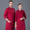 hot sale England restaurant chef baker jacket chef uniform