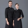 hot sale England restaurant chef baker jacket chef uniform