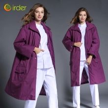 2022 winter thicken cotton padded jacket women nurse lab coat windbreaker