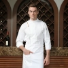 Europe fashion long sleeve chef jacket bread house baker uniform