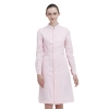 stand collar long sleeve medial care center hostpital pink nurse jacket coat