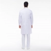 high quality long sleeve front opening nurse doctor coat uniform